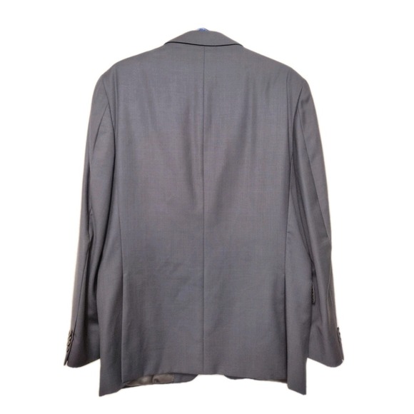 Ermenegildo Zegna Windowpane Sports Coat 42R Blue *Made in ITALY 100% Wool - Picture 6 of 7